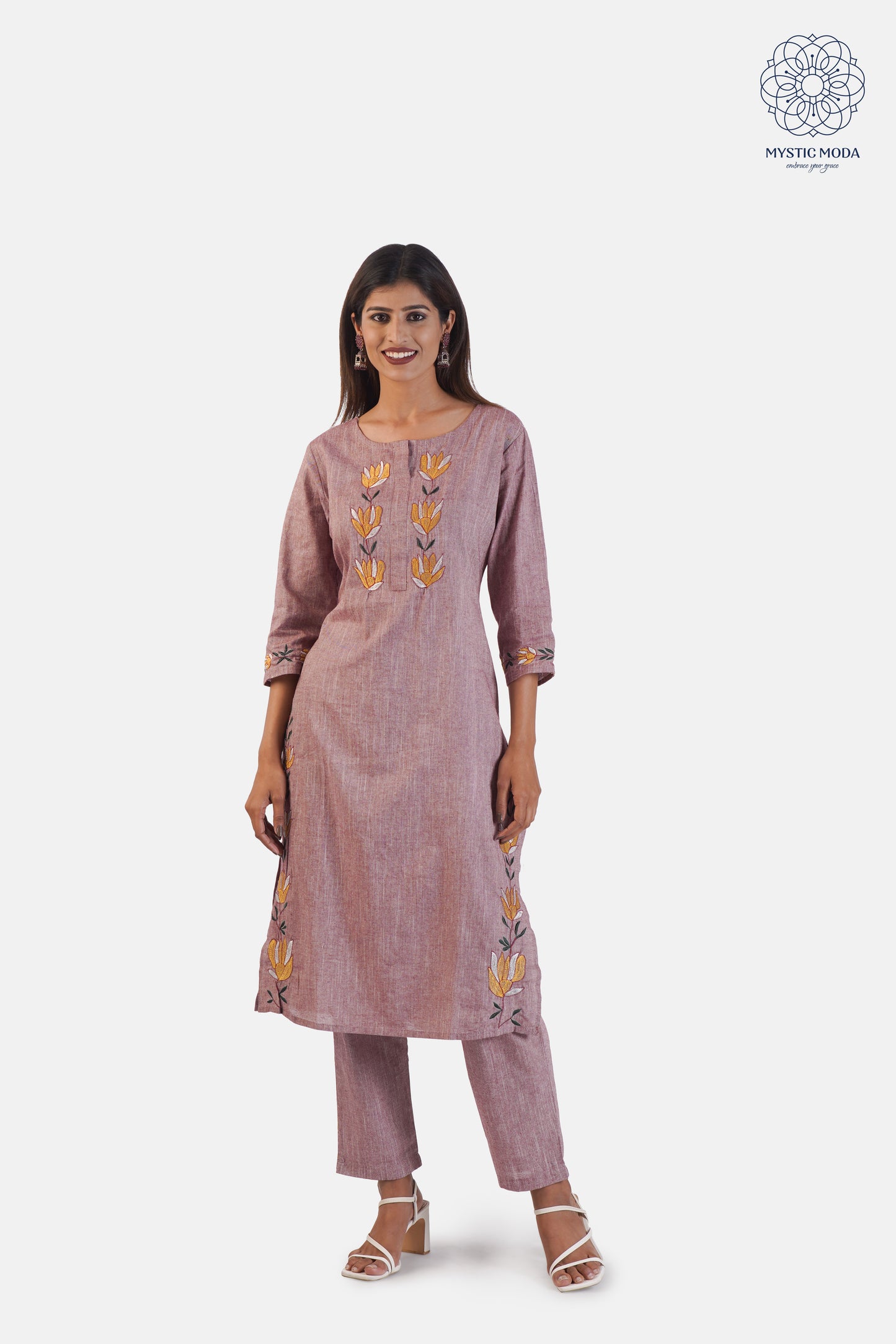 Khadi Cotton Three-Piece Suit