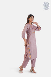 Khadi Cotton Three-Piece Suit