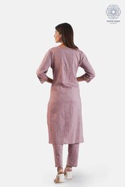 Khadi Cotton Three-Piece Suit